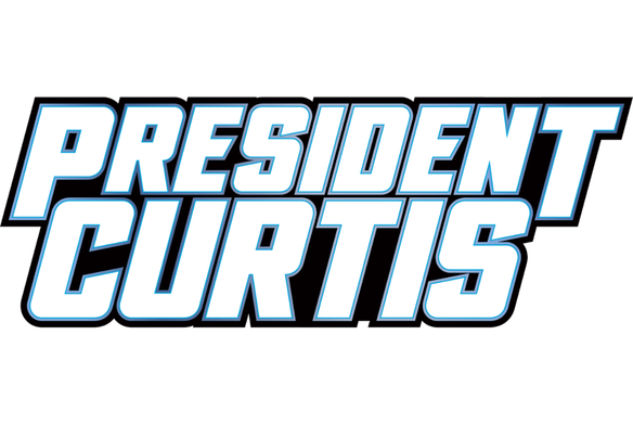 President Curtis_Lettering